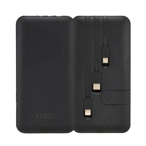 Дополнительная батарея UKC LP303 10000mah cable iP+micro+typeC